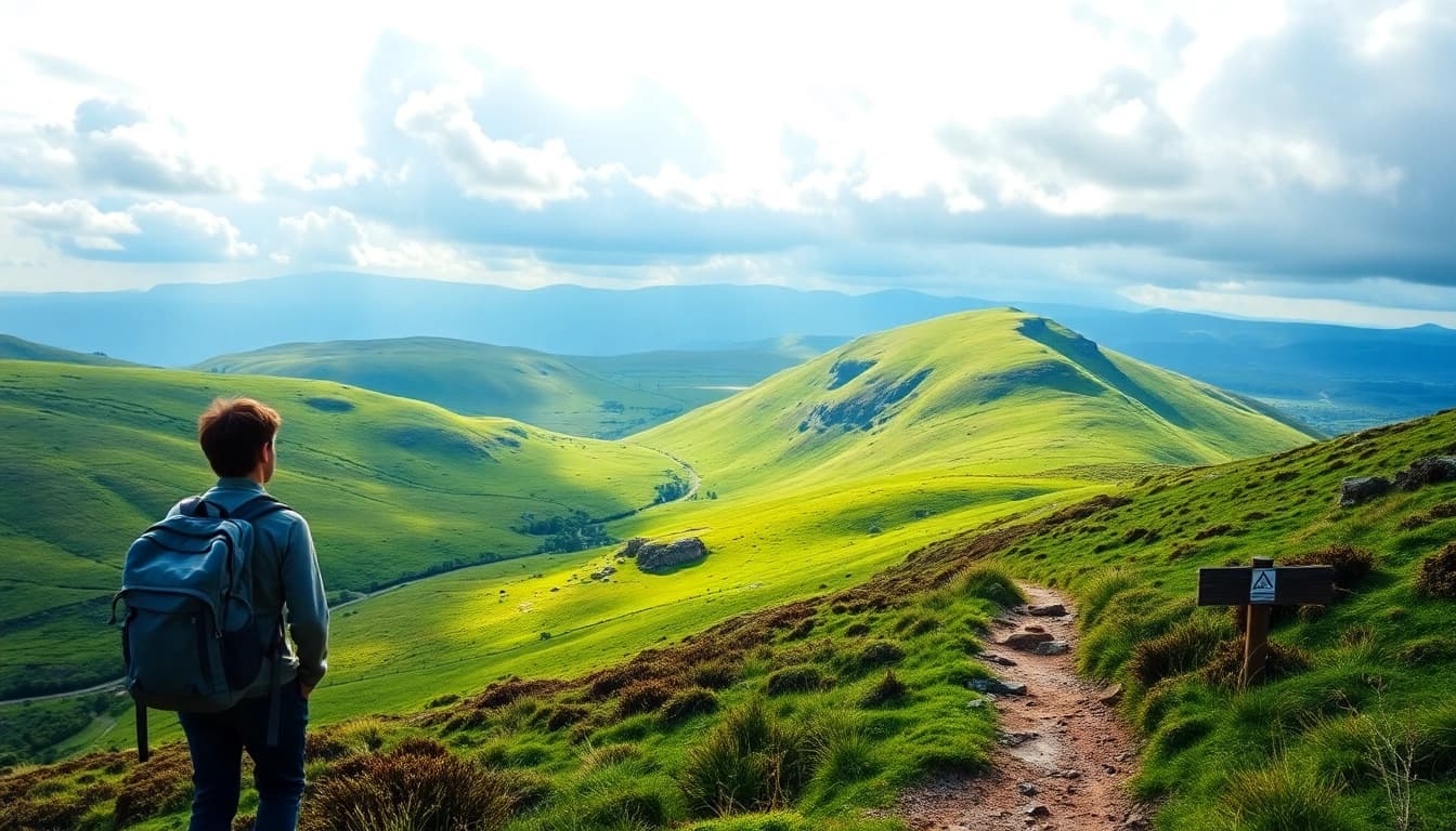 Wanderreise Irland: Erleben Sie die atemberaubende irische Landschaft auf einer unvergesslichen Wanderung.
