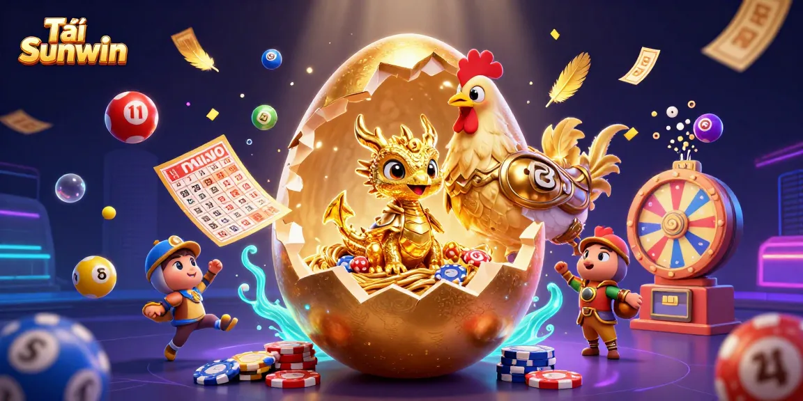Tải Sunwin to enjoy vibrant casino action with a golden dragon and poker chips.