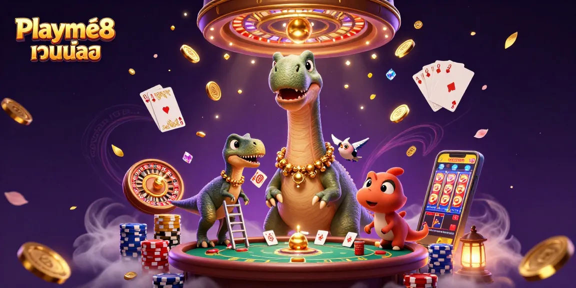 เล่นที่ Playme8 เว็บตรง และรับประสบการณ์รับรางวัลสูงสุด ไม่หักเปอร์เซ็นต์